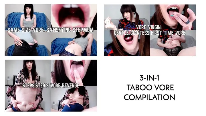 3-In-1 Taboo Vore Compilation [HD]