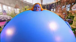 Life as a Blueberry Sucks - Body Inflation Bad End