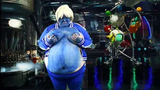 Violet Beauregarde gets Blue and HORNY