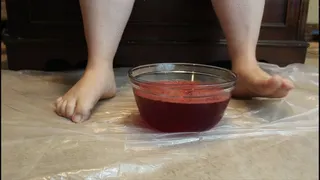 Jello meets a Messy Foot Fate