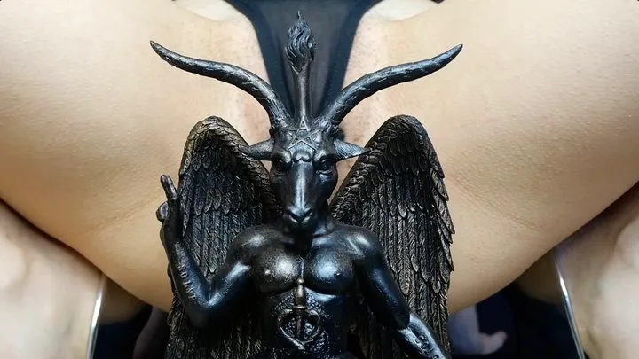 Consecrate your cock to my satanic pussy