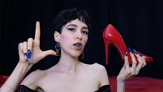 Stroke swallow and send for my high heels, loser