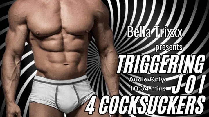 Triggering JOI for Cocksuckers - Bella Trixxx Jerk Off Instructions for Closeted Faggots - Audio Only with Free Preview