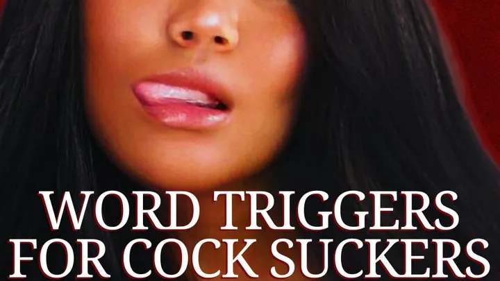 Word Triggers for Cock Suckers - Bella Trixxx's Mindfucking for Sissywhores