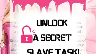 Unlock a Secret Slave Task #1