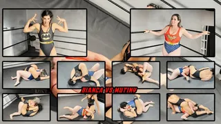 Bianca vs Mutiny - Competitive Wrestling Match