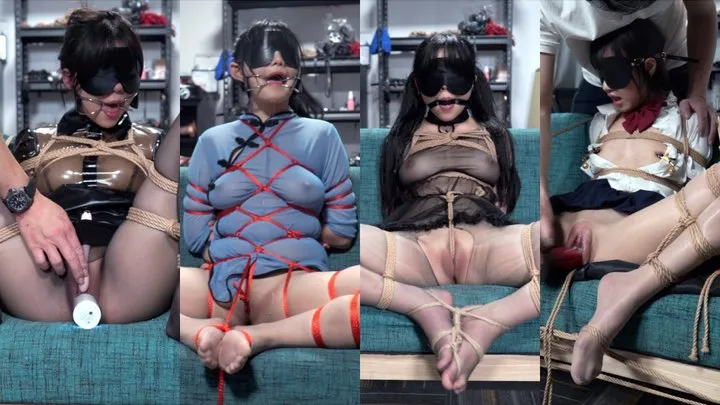 Selected Collection of Open Legs Sitting Bondage