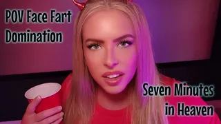 Seven Minutes in Heaven - POV Roleplay Face Fart Domination in Leggings