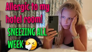 Real Authentic Sneezing - Florida Vacation Vlog with Sneezes