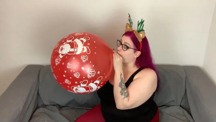 Christmas Balloon Non Pop