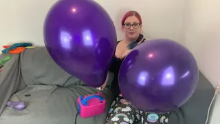Pumping balloons to their limit