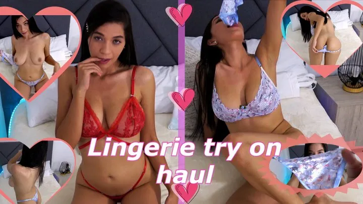 Lingerie try on haul