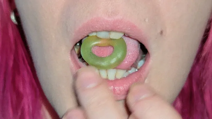 Gummys on my tongue