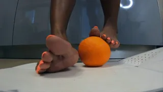 Pretty Toes & Veiny Feet Orange Smash