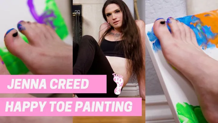 Jenna Creed- Happy Toe Painting