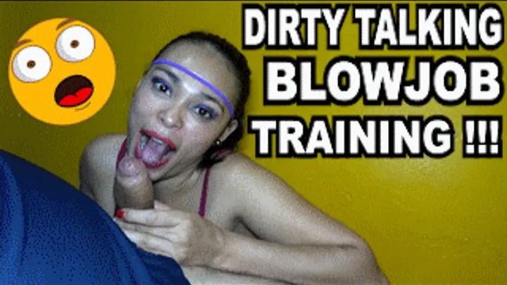 DIRTY TALK BLOWJOB 230105B SARAI TALKING WHILE SUCKING COCK TRAINING