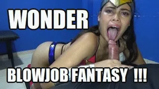 SUPERHEROINES BLOWJOB 230910B VIOLET WONDER WOMAN MAKES HIM CONFESS SUCKING HIS COCK