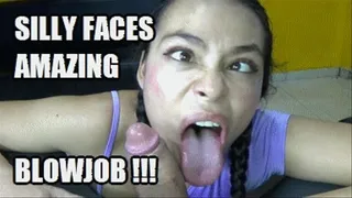 SILLY FACES BLOWJOB 231022B2 SARAI MAKING SILLY FACES WHILE SUCKING COCK + FREE SHOW