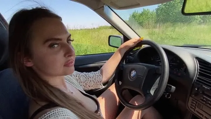 Sexy-Lena summer drive