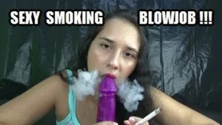 SMOKING BLOWJOB ON DILDO SJU17S JUDY