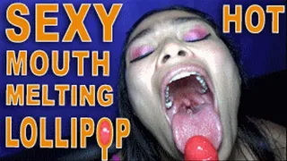 MOUTH FETISH 221121KSAR SARAI INCREDIBLE MOUTH GOBBLING A LOLLIPOP