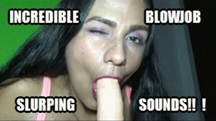 BLOWJOB ASMR SUCKING AND LICKING A DILDO ISABELLA KISA6K