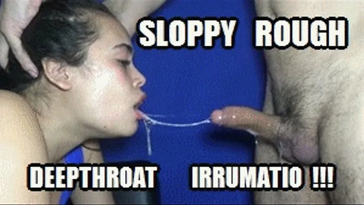 ROUGH DEEP THROAT SPIT FETISH HCA25H VIOLET IRRUMATIO VERY SLOPPY THROATFUCKING