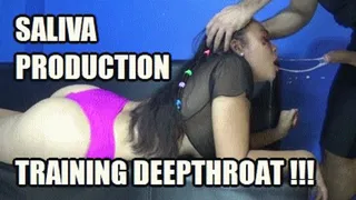 DEEP THROAT SPIT FETISH 230907H SARAI DEEPTHROAT SALIVA PRODUCTION PRACTICE