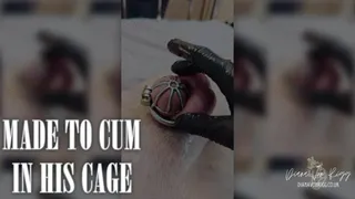 Denied a REAL Orgasm!! (Viagra in Chastity - Cruel Hands Free Orgasm)