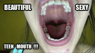 MOUTH FETISH AND TEETH OF THE LOVABLE TEEN PUCCA KIP9K