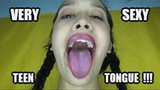 TONGUE FETISH AND MOUTH OF THE ADORABLE TEEN PUCCA KIP2K