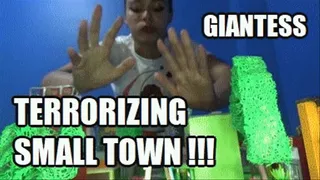 GIANTESS (LOW DEF VERSION) 240121KPUC6 SARAI VERY POWERFUL GIANTESS TERRORIZING LITTLE TOWN + FREE SHOW