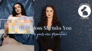 Your Boss Shrinks You!