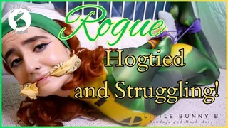 Rogue: Hogtied and Struggling