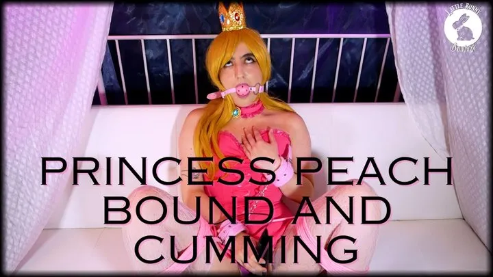 Princess Peach Bound and Cumming