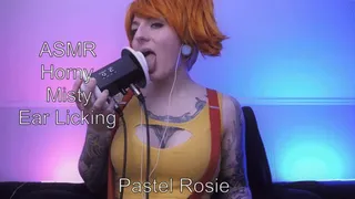 ASMR Horny Misty Ear Licking