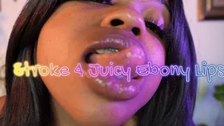 Goddess Aspen Aires Wants You To Stroke To Her Juicy Ebony Lips