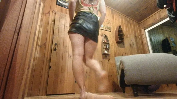 sexy dancing and stomping on your cock