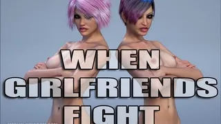 When Girlfriends Fight [3D Comic]