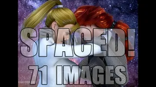 Spaced! Bodysuit Catfight [3D Comic]