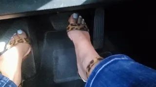 Hard Driving in Leopard Print HH Sandals(2nd half)