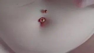 hannahentai Giantess Belly Button Snack Time