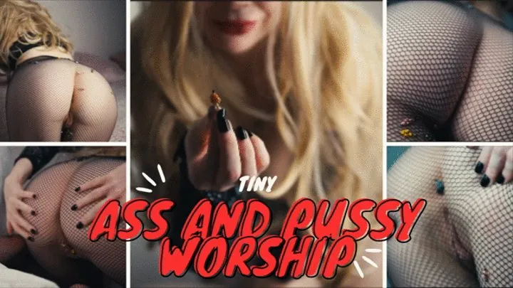 Lucky tiny ass kisser gets promoted to pussy worship duties