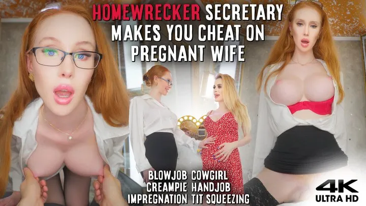 Homewrecker Secretary Seduces Boss Into Cheating