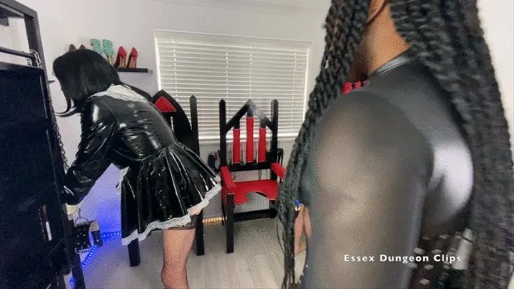 Sissy & Slave face loser punishment - who sucks best?