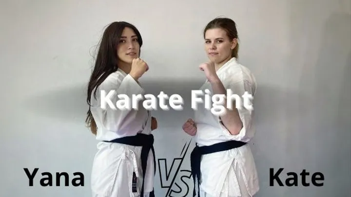 Casting video 2 - Karate fight Yana vs Kate