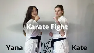 Casting video 2 - Karate fight Yana vs Kate