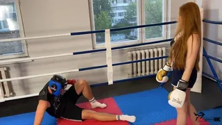 Sandra boxing