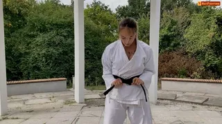 Nastya karate demonstration POV