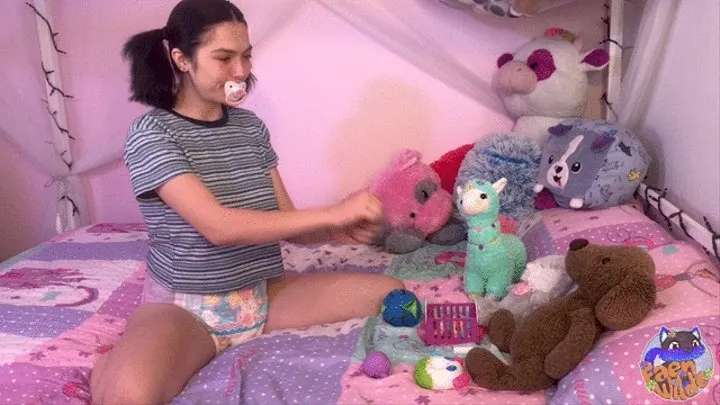 Diaper Girl Doesn't Want Potty Training POV